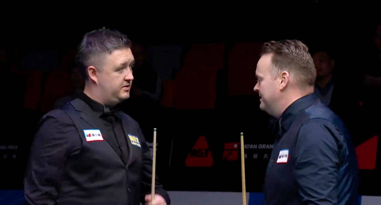 色的肖恩, 丁俊晖与奥, 号桌对阵加 色的肖恩, 丁俊晖与奥, 号桌对阵加